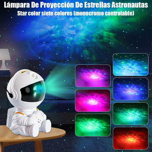 Función De Proyección Del Cinturón De Luz Led Del Astronauta