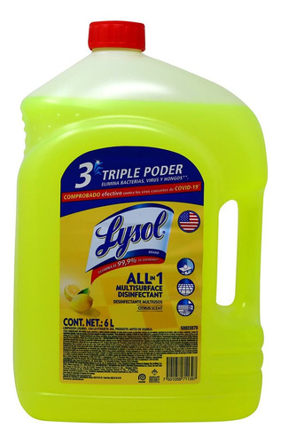 Líquido Multiusos Bote Con 6 L Lysol