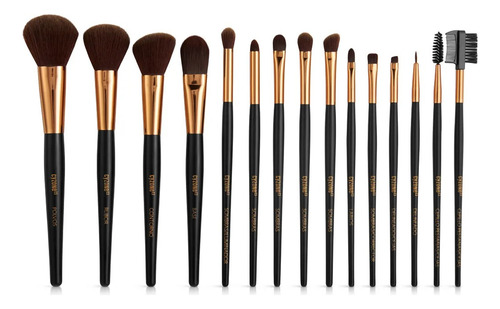 Brochas De Maquillaje Cyzone Make Up Pro 15 Piezas