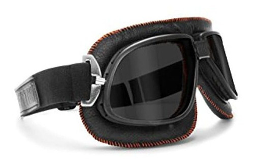 Bertoni Italia Af196a - Gafas De Moto Para Aviador, Color Ne