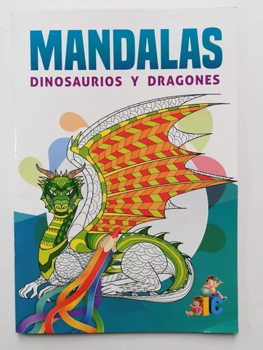 Dragones: un libro para colorear para adultos con mandalas: con