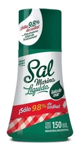 Sal Marina Liquida Gota De Mar - 150 Cc