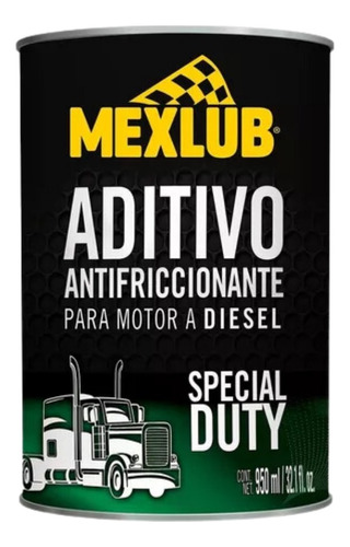 Aditivo Diésel Para Camiones Mexlub Specialduty 950ml