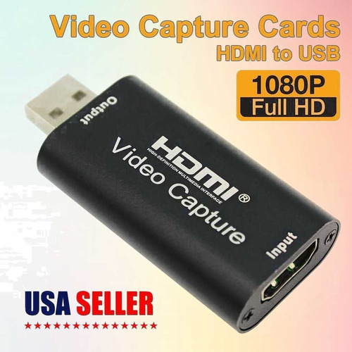 Capturadora De Video Hdmi A Usb