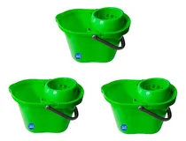 Comprar Cubeta C\u002Fexprimidor Factor Limpieza 15 Lt  ( Paq 3 Cubetas )