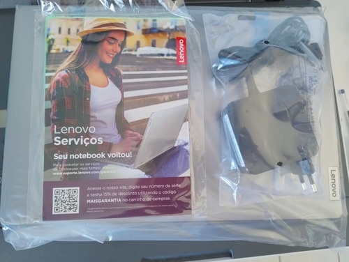 Notebook Lenovo Ideapad 3i 4gb Ram 256gb Ssd 15.6'' W11 I3 Cinza (Novo com caixa aberta)