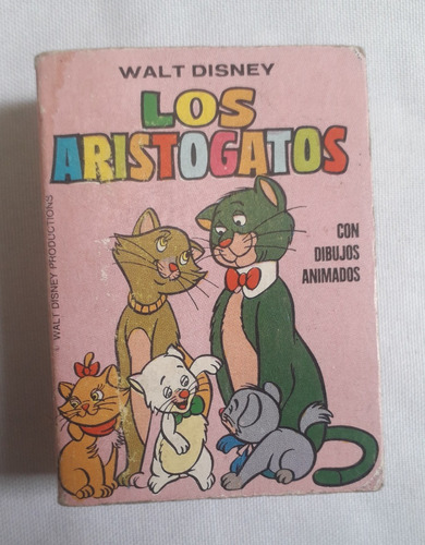 Cuento Bolsillo * Aristogatos * Bruguera 1973 Mini Infancia