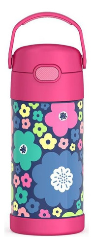 Thermos Botella De Agua Funtainer 350 Ml - Flores