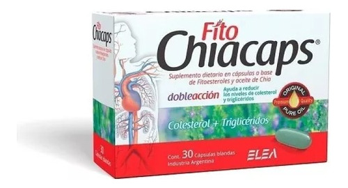 Fito Chiacaps® X 30 Cap | Fioesteroles Chia | Omega 3 Dechia
