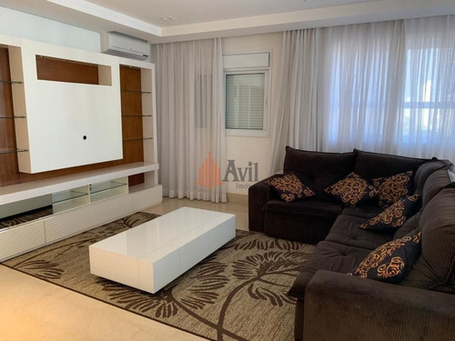 Imagem 1 de 15 de Apartamento Com 3 Dormitórios À Venda, 200 M² Por R$ 2.400.000,00 - Tatuapé - São Paulo/sp - Av6330