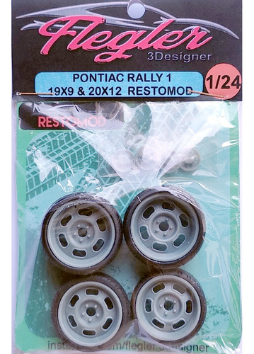 Roda Pontiac Rally 1 Restomod 1/24 - Flegler 3designer