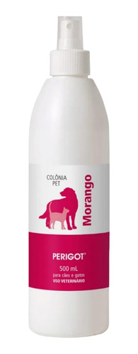 Colonia Morango Silvestre Perigot 500ml Para Caes  Frete Gra