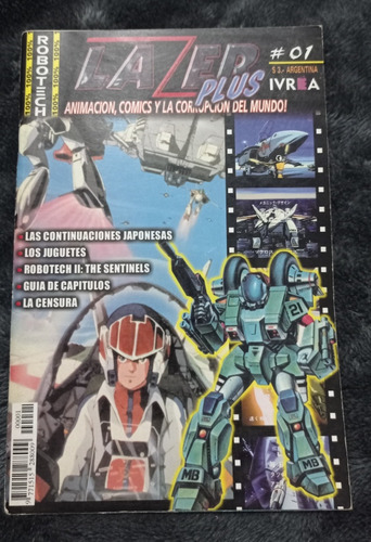 Revista Lazer Plus 01 Especial Robotech