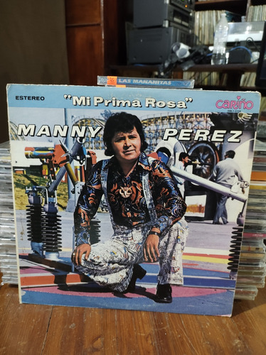 Manny Pérez - Mi Prima Rosa - Vinilo Lp Vinyl Imp