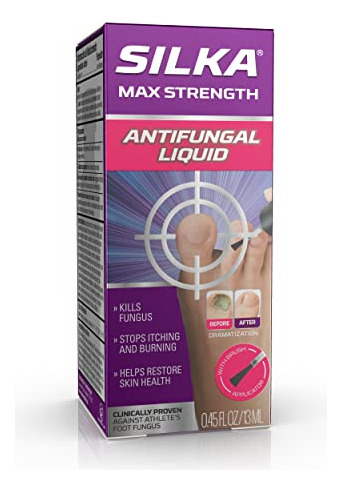 Líquido Antimicótico Silka Max Strength Para Hongos En Las U