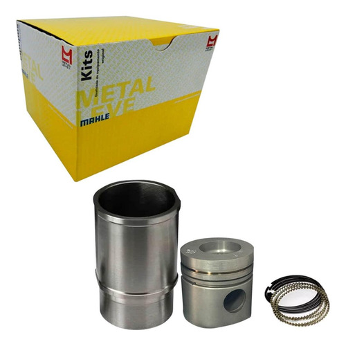 Kit Camisa Pistão Anel Motor Mwm D229 Original Metal Leve