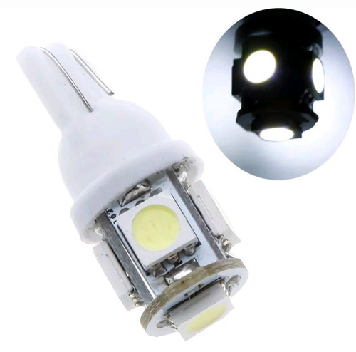 Bombillos Led Blanca Muelita T10