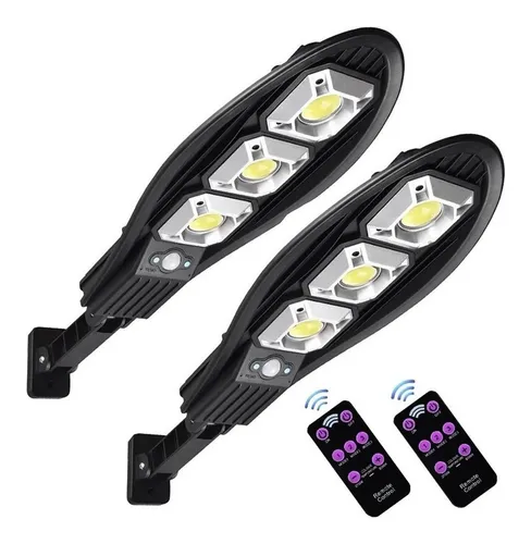 comprar 2pcs 500watts Llevó La Luz Solar Al Aire Libre Lámpara Solar