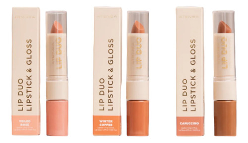 Lip Duo Lipstick Y Gloss Atenea