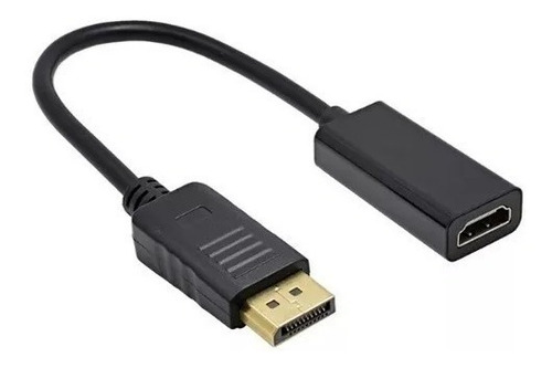Imagen 1 de 5 de Cable Adaptador Displayport A Hdmi Full Hd 4k 3d 1080p