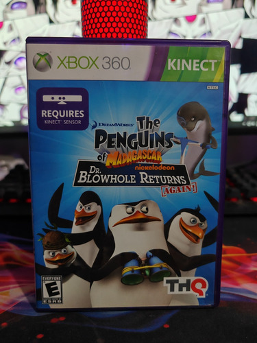 The Penguins Of Madagascar Dr. Blowhole Returns Xbox 360 (Reacondicionado)