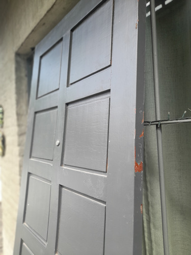 Puertas Puerta Frente Madera Maciza Cedro 81.5x214.5 (Usado)