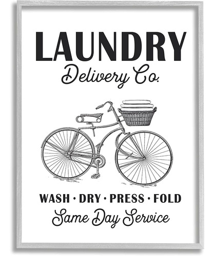 Lavandería Delivery Co. Cesta Para Toallas De Biciclet...