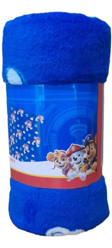 Manta Frazada Diseño Paw Patrol Disney Coral 127x152cm Niños