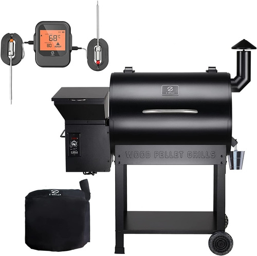 Z Grills Asador Carbon C/ Ahumador Exteriores Al Aire 