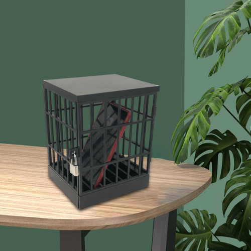 Smartphone Lock Box Jail Prison Portable Para Snacks Negro