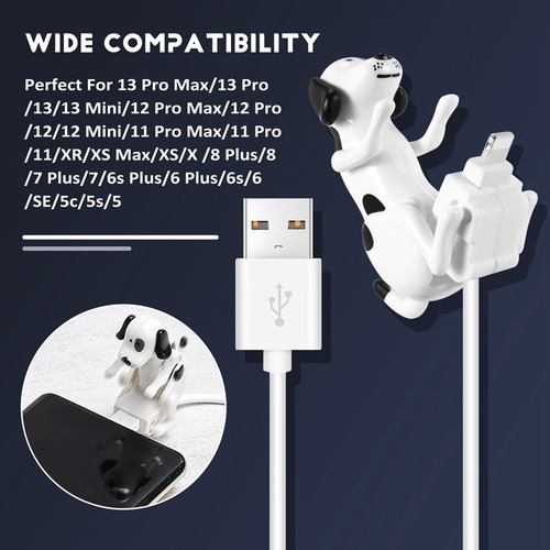 L Cable Usb De Cristal, Divertido Cargador Humping Dog For