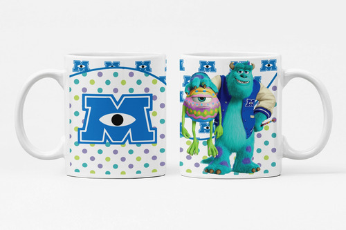 Caneca Mike Wazowski E Sullivan Universidade Monstro