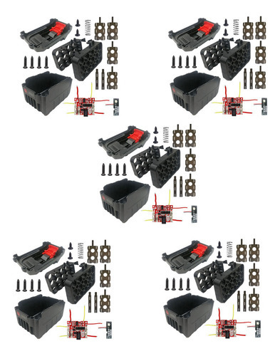 6x - Carcasa De Batería, Placa De Circuito Pcb Para Zhip [u]