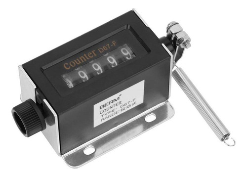 D67f - Contador Mecánico De 5 Dígitos, Reiniciable Manual, C
