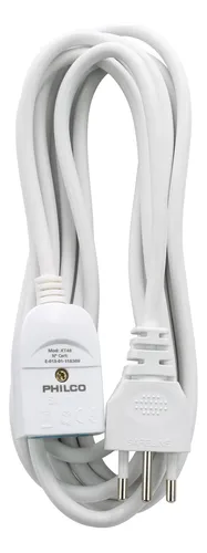 Alargador Eléctrico Xt50 3m Blanco, Philco