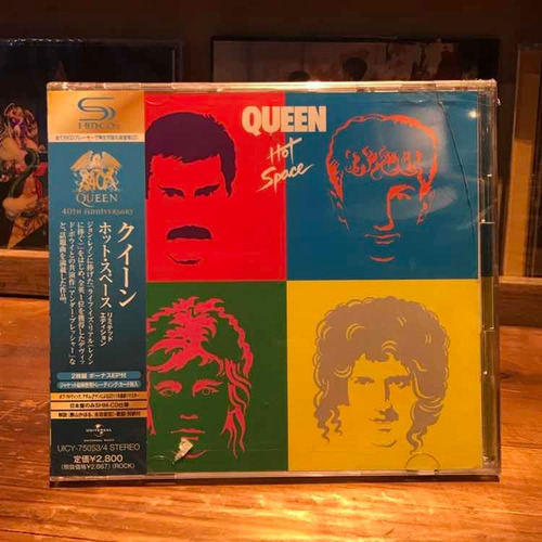 Queen  Hot Space  Edicion 2shm Cd 