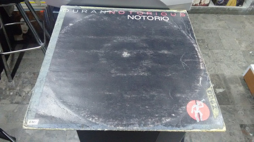 Lp Duran Duran Notorious Single En Acetato,long Play