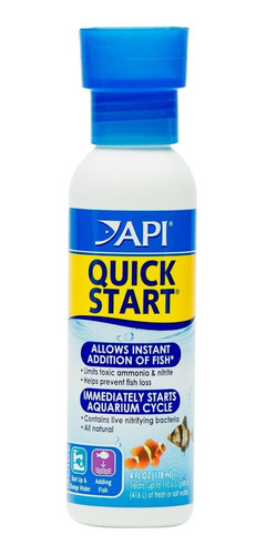 Quick Start 118ml Cultivo Bacterias Benéficas Filtro Acuario