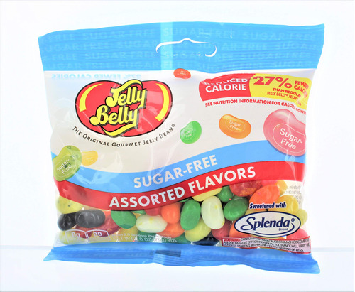 Jelly Belly Gomitas De Sabor Surtido Sin Azucar, Bolsa De 2.