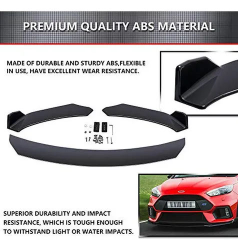 Aleron - Xotic Tech Front Bumper Lip Chin Spoiler Splitter D