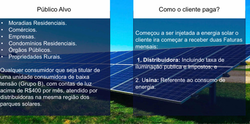 Assinatura De Energia Solar Xforce Promotora