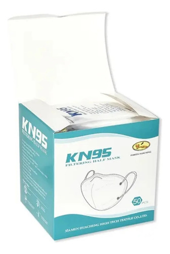 50 Piezas De Cubrebocas Kn95