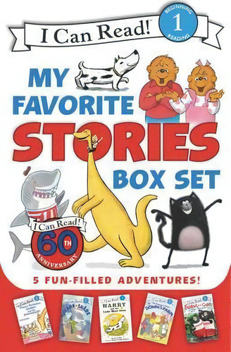 I Can Read My Favorite Stories Box Set : Happy Birthday, Danny And The Dinosaur!; Clark The Shark..., De Various. Editorial Harpercollins Publishers Inc, Tapa Blanda En Inglés