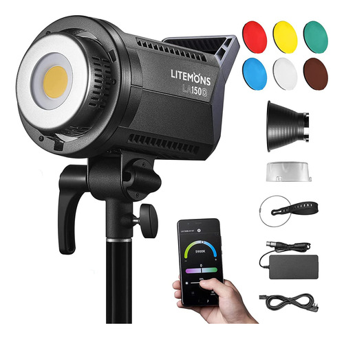 Litemons Led Monoolight Montaje Bowens Luz Fotografia Flash