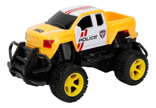 Carrinho Controle Remoto Multikids Tracker Amarelo - Br1726