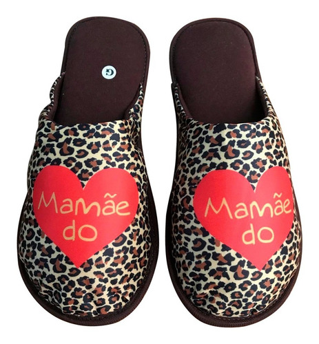 Imagem 2 de 2 de Pantufa Mamãe Do Coração Dia Das Mães
