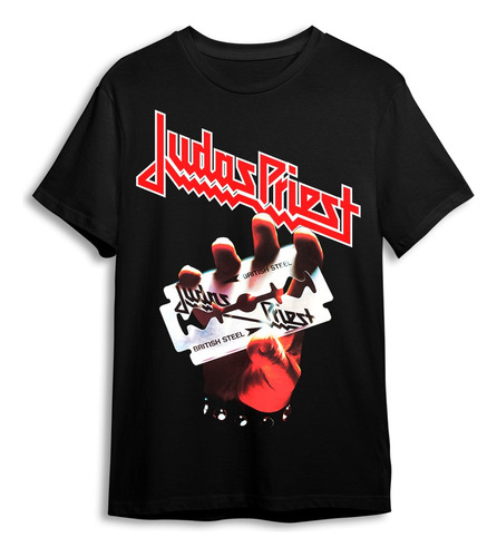 Polera Judas Priest - British Steel - Holy Shirt