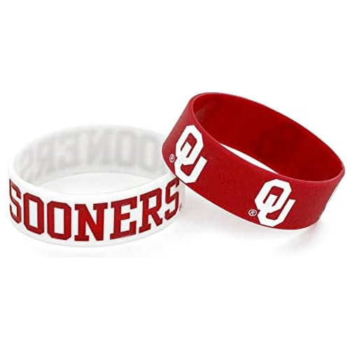 Pulseras De Silicona De Universidad De Oklahoma Sooners...