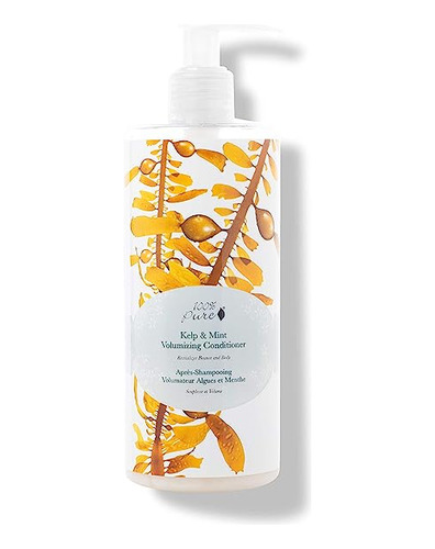 100% Pure Kelp & Mint Volumizing Conditioner (13 Fl Oz), Sul