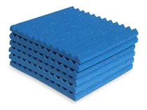 Comprar 6 Unid Panel Acústico Sierra Espuma Acústica Prof Ms2 Azul